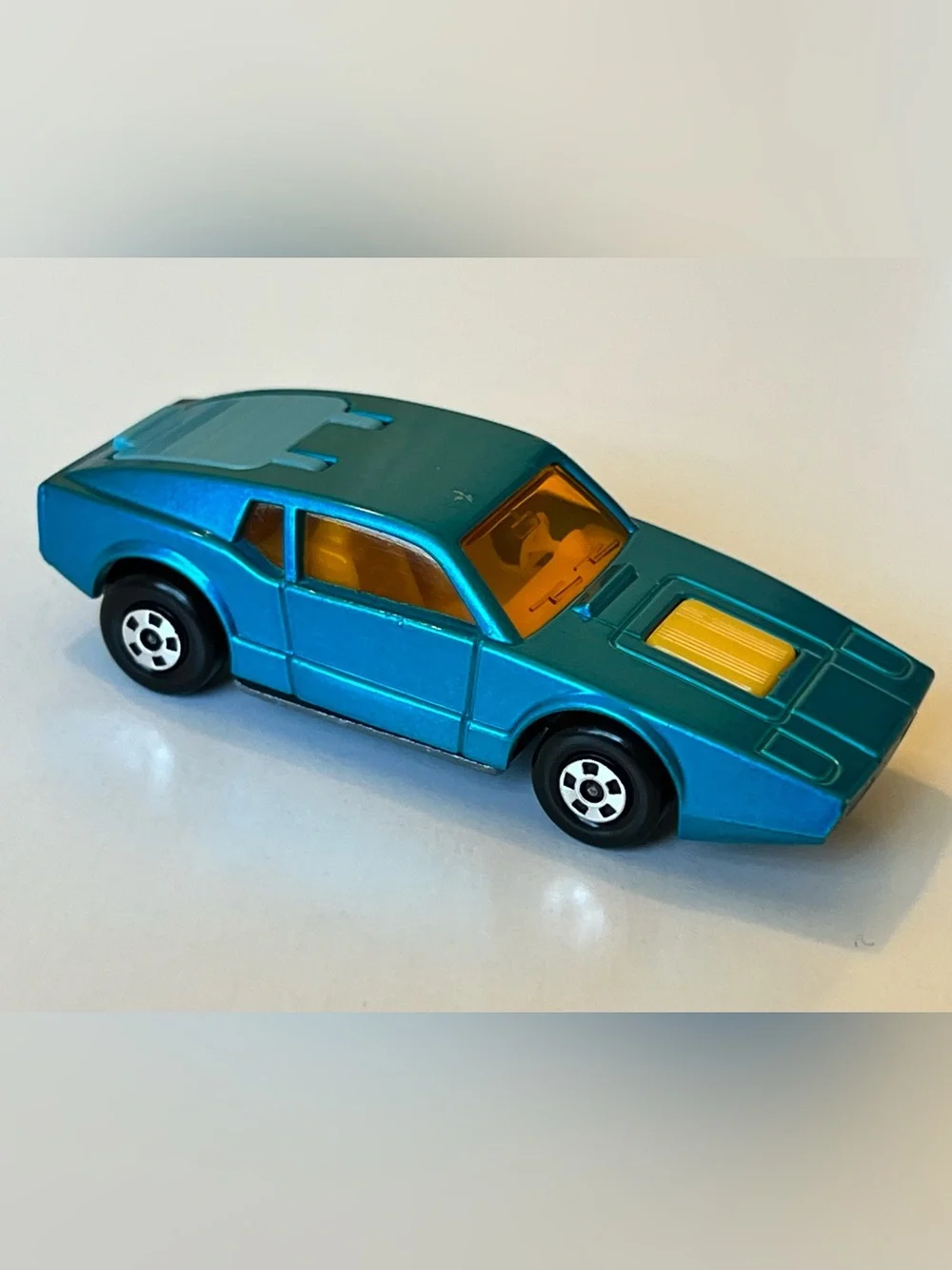 Vintage Matchbox Superfast No. 65 Saab Sonett III Blue Lesney England 1973